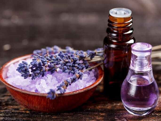 Ola lavender, a spreagann táirgeadh frithocsaídeoirí sa chorp